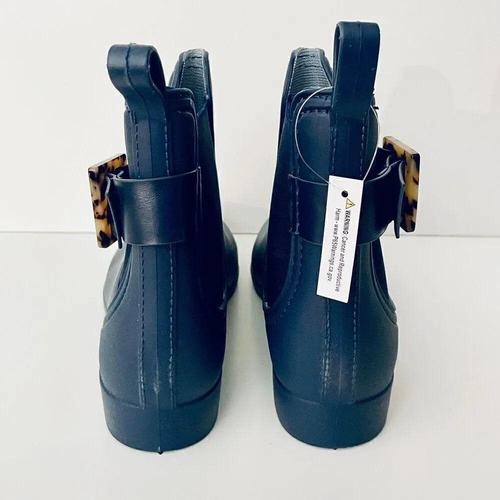 New in Box Sz 8 Ferrera Couture by Henry Ferrera Clarity-10 Rain Booties Boots